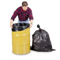 2-Ply Can Liners - Standard - 24" Dia.X23"H - Brown - Case Of 500 - Brown