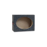 DiscountCentralOnline Car Audio 6x9 Speaker Box Enclosure Carpet Texture & Terminal Cups (1pc)