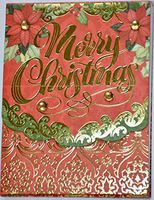Punch Studio 75-Sheet Pocket Notepad - Merry Christmas