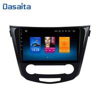 Dasaita 10.2" Android 9.0 Car Stereo Radio for Nissan X-Trail Qashqai Rouge 2014 2015 2016 2017 GPS Navigation Octa Core 4GB and 32GB Head Unit