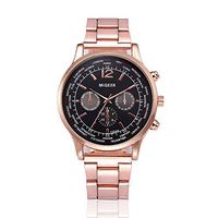 Fxbar,Mens Business Wristwatch Stainless Steel Alloy Strap Analog Wrist Watch Luxury Design Dress Watch(J)