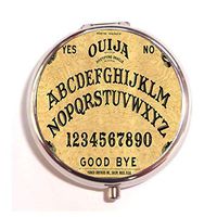 Lingerin Ouija Board Custom Fashion Pill Box Medicine Tablet Holder Organizer Case for Pocket or Purse