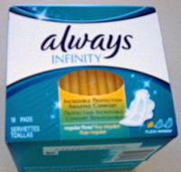Pack of 2 Flexi Wings Infinity Liner Pads 18 Count