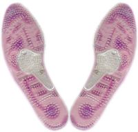 1 Pair Women's Massaging Shoe Insoles, 5-7