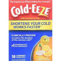 COLD-EEZE Lozenges Natural Tropical Fruit 18 Each
