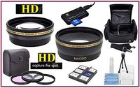 HD Lens Filter Accessory Pack for Panasonic HC-WX970 HC-VX870 HC-V770 HC-WX970M