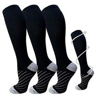 Compression Socks for Women & Men(1/3/7/8 PACK) - Best for Running,Medical,Nurse,Travel,Cycling-20-30mmHg