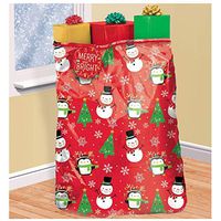 Amscan 474285 gift wrap, 44" x 56", Multicolored