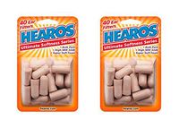 Hearos Ultimate Softness Bulk Pack Ear Plugs 20 Pair (Pack of 2)