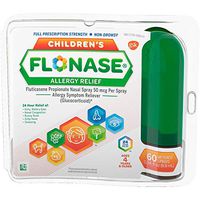 Flonase Children's Allergy Relief 60 metered Sprays, 0.34 fl oz (Pack of 2)