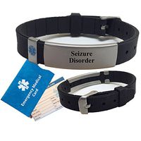 Seizure Disorder Advisor Medical Alert ID Bracelet
