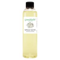 GreenHealth Safflower Seed Oil - 8 fl oz (237 ml) Plastic Bottle w/Cap - 100% Pure Carrier Oil