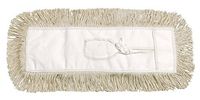 M2 Professional Cotton Dust Mop Head with Key Hole (Tie-On) Backing, 36-Inch Length x 5-Inch Width - Case of 12 - For Industrial, Commercial & Home Uses, Perfect for Hardwood, Laminate, Concrete, etc.