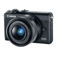 Canon EOS M100 Mirrorless Camera with EF-M 15-45mm f/3.5-6.3 is STM Lens, Black
