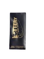 StoreSmart - Lotto Ticket Lottery Holder - Single Pack - 4"x9" Plastic LT - Black Onyx