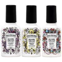 Poo-Pourri Before You Go Toilet Spray Original Citrus, Lavender Vanilla and Sitting Pretty 4 Ounce Bottles