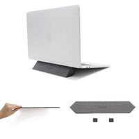 SenseAGE Belt - Stick on Foldable Stand for Laptop - Smoky Grey
