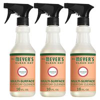 Mrs. Meyer’s Clean Day Multi-Surface Everyday Cleaner, Geranium Scent, 16 ounce bottle (Pack of 3)
