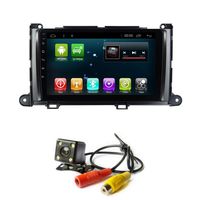 Car GPS Radio Android 7.1 Navi for Toyota Sienna 2011-2013 Car Multimedia Player Navigation Stereo Head Unit Nav WiFi Bluetooth (1+16G Andorid 7.1 for Toyota Sienna)