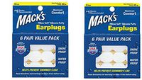 Macks Pillow Soft Silicone Earplugs, The Original Moldable Silicone Putty Ear Plugs for Sleeping, Snoring, Swimming, Travel, Concerts and Studying