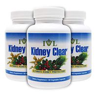 IVL - Kidney Clear - Ultimate Kidney Protection, 60 Capsules (Pack of 3)