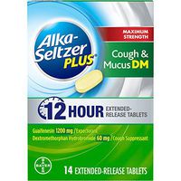 Alka Seltzer Plus Max Strength Cough and Mucus, 14 Count