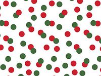 Christmas Dots Tissue Paper 20"x30" Sheets Recycled (240 Sheets) - WRAPS-P1409
