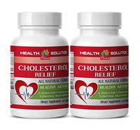 antioxidant - Cholesterol Relief - Cholesterol Buster - 2 Bottles (120 Capsules)