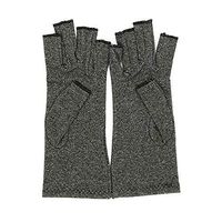 Yakio 2019 Premium Arthritis Compression Gloves for Men & Women (Grey, Medium)