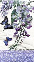 Michel Design Works Wisteria Hostess Napkins, Package of 16, 3-Ply