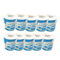 10 PC Toilet Paper - Paper Towels Bulk, Hollow Replacement Roll Paper,1 Roll Paper Towels 3 Layers - Paper Towels (Blue, 10pcs)