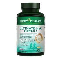 Ultimate H.A. Formula - Clinically Studied BioCell Collagen - Dynamic Hyaluronic Acid Support for The Joints and Skin - 90 Count - from Purity Products
