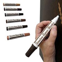 Caldor Wood Repair Marker 12-Piece Wood Touch-Up Markers and Wax Sticks for Repairing Scratches and Dings in Wood Furniture and Floors (5)