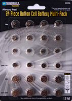 Thunderbolt Magnum 24 Piece Button Cell Battery Multi-Pack