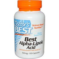 Doctor's Best, Best Alpha Lipoic Acid, 150 mg, 120 Capsules
