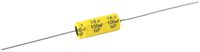 NTE Electronics NPA22M16 Series NPA Aluminum Non Polarized Electrolytic Capacitor, 20% Capacitance Tolerance, Axial Lead, 22µF Capacitance, 16V