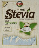 Kal Pure Stevia Plus Monk Fruit (Luo Han) -- 1 g - 100 Packets