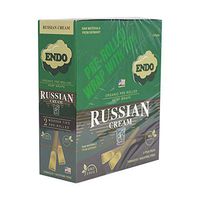 15PK Display - Endo Pre-Rolled Hemp Wraps - Russian Cream