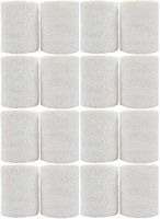 PowerFlex Self Adherent Tape, Latex, Athletic Tape, White, 3", 48 Rolls per Case