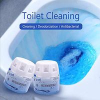 FUZHEN Toilet Cleaner, Automatic Toilet Bowl Cleaner,Toilet Odor Remover Blue Bubble Cleaning for Family Office Hotel Restaurant
