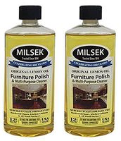Milsek 12 Ounce Lemon Furniture Polish and Cleaner - 2 Pack