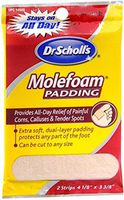 Dr. Scholl's Molefoam Padding 2 Each (Pack of 10)