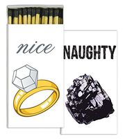 HomArt Matches - Naughty or Nice (Set of 6)
