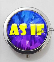 BlackKey As If 3-Compartment Decorative Pocket Gift Box Case Organizer for Pill, Color 1 -772