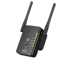 Smart WiFi Router 3-in-1 Wireless Routers Extender AP 2.4G WiFi Range Extender Signal Booster with Universal Compatibility WPS WDS 802.11ac Wireless Router for Home (us Plug)