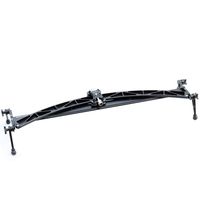 PROAIM 4ft / 48" Curve-N-Line Camera Slider: Straight Slider Curved Slider: 2-in-1 Slider, Load Capacity up to 25kg | Professional DSLR Video Tripod Slider for Sony Nikon Canon Cameras +Bag (SL-CNL-4)