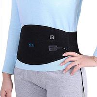 Waist Heating Belt Pad, Heat Therapy Wrap for Spine Arthritis,Strains,Sprains, Stiffness, Lower Back Abdomen Lumbar Stomach Pain Relief Unisex Waist