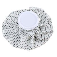 9 Inches Ice Bag Heat Pack Sports Injury Pain Relief Reusable First Aid for Knee Head Leg (Color : Green Snowflake)