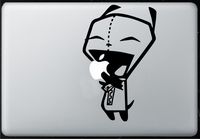 Gir Big Mouth - Sticker Decal MacBook, Air, Pro All Models.