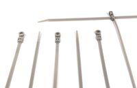 THE CIMPLE CO - 11 inch Grey Nylon Zip Ties : Strong Zip Tie, Wire Ties : Indoor and Outdoor Rated -Screw Mounting Hole, Made in The USA, Zip Ties (Wire Ties, Cable Ties), 100 Pack - Gray - 11"